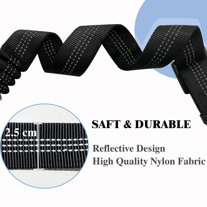 Dog Seat Belt, Dog Belt for Car, 3-in-1 Dog Belt Safety Harness Adjustable with Universal Plug & Locking Bar Attachment, for All Dog Breeds, Cats & Car Types - PawsPlanet Australia