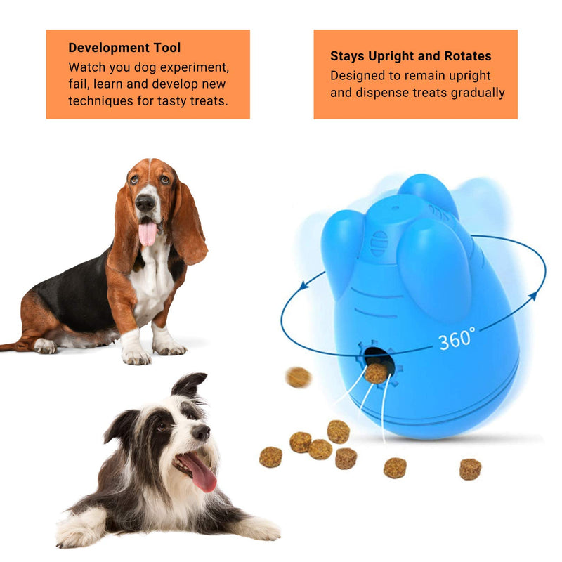ZIKKTA Dog Toys, Interactive Treat Dispenser - Slow Feeder Activity Puppy Toy for IQ, Manners, Agility & Discipline - PawsPlanet Australia