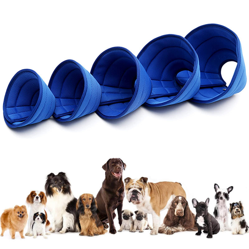Dog Neck Collar, Quicker Healing Pet Recovery Cone, Soft Edges, for the Recovery of Dogs and Cats After Operations, Protective Dog Collar, Prevents Dog Bites and Scratches (Size 6) - PawsPlanet Australia