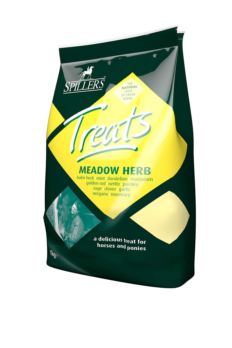 SPILLERS Meadow Herb Treats (1KG) x 8 (bulk buy) - For Horses - PawsPlanet Australia