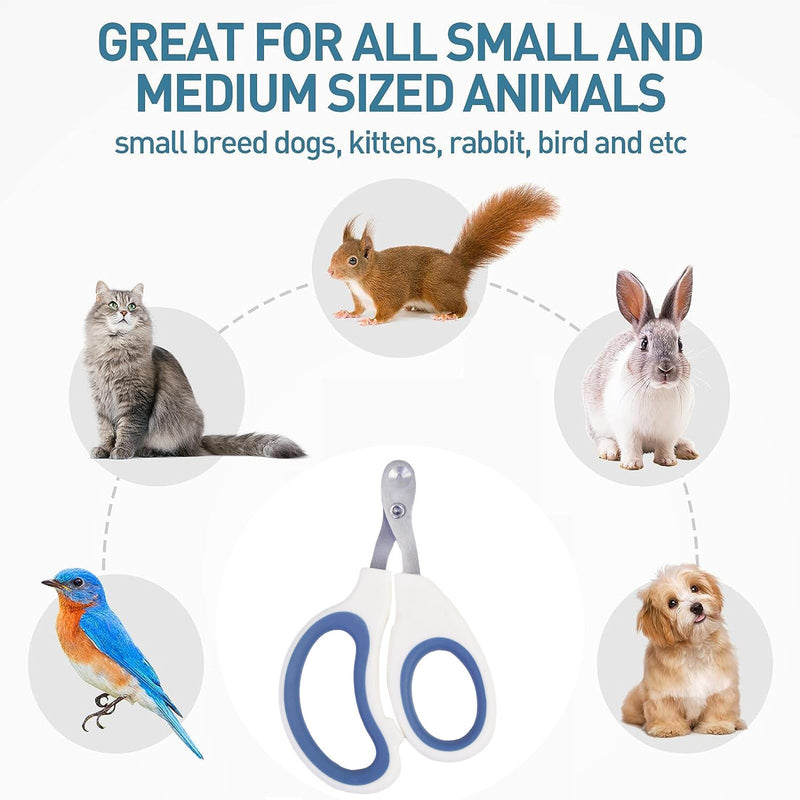 Claw scissors, cat nail clippers, pet professional claw scissors, claw scissors, cat scissors, great for beginners, cat accessories, cat nail clipper, ideal for small dogs, puppies, cats - PawsPlanet Australia