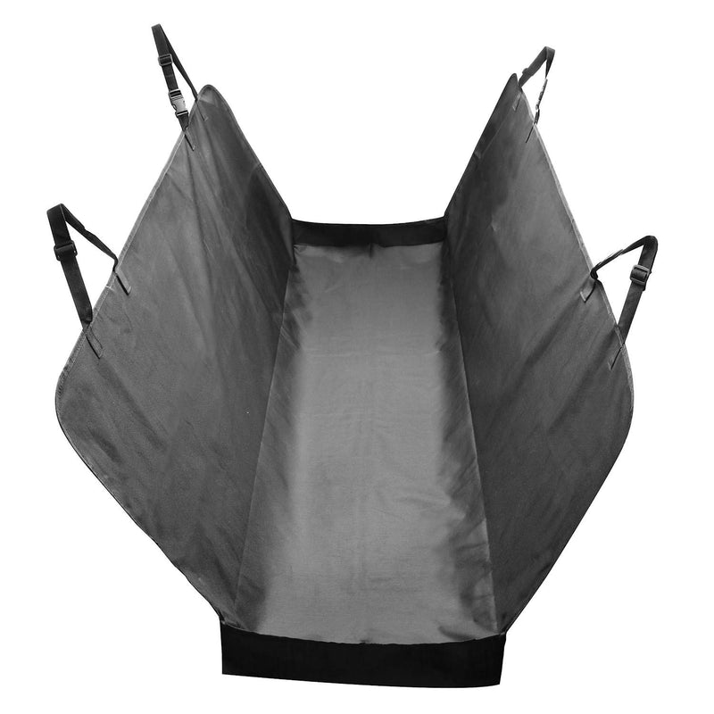 [Australia] - Pawriffic Dog Hammock Pet Car Seat Cover - Pet Mat Protects Vehicle from Dirt, Mud, Water and Scratches - Black 