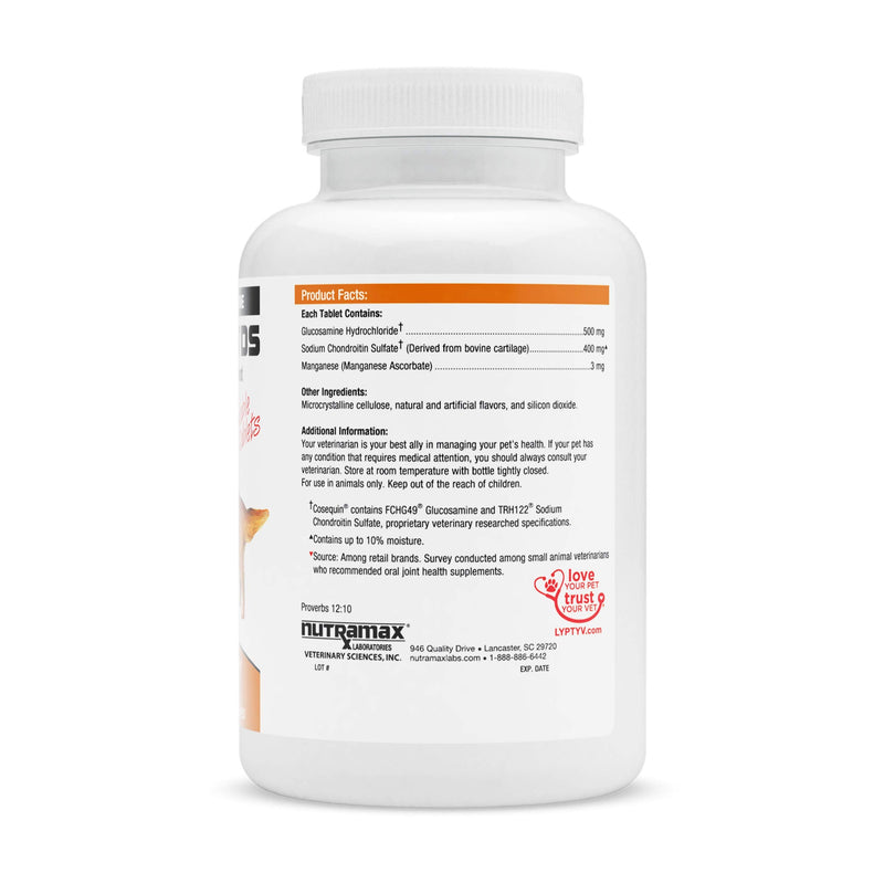 Nutramax Laboratories Cosequin DS Chewable Tablets for Dogs 132 Count - PawsPlanet Australia