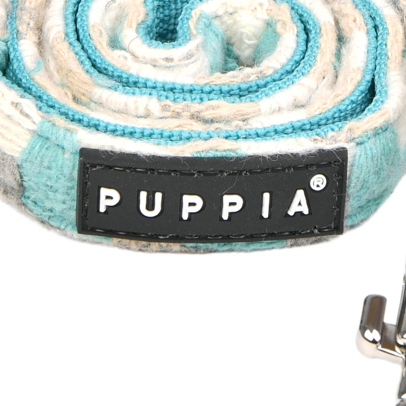 PUPPIA Arden Winter Dog Lead AQUA Medium - PawsPlanet Australia