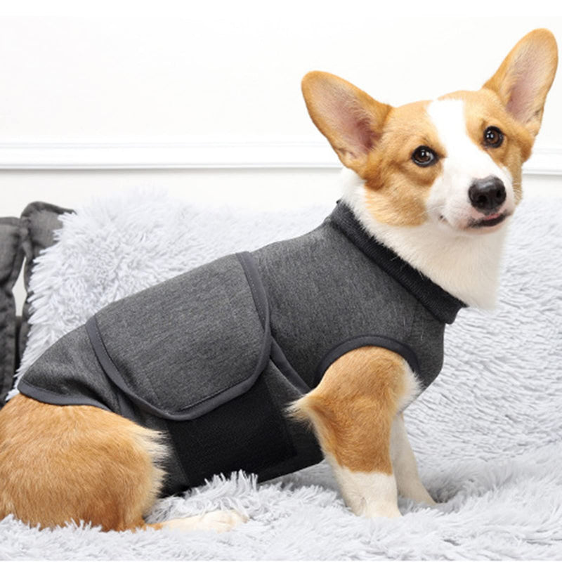 Petyoung Dog Anxiety Jacket Breathable Soft Anxiety Dog Vest Wrap Shirt Relief Calming Mantel for Small Medium Large Dogs S - PawsPlanet Australia