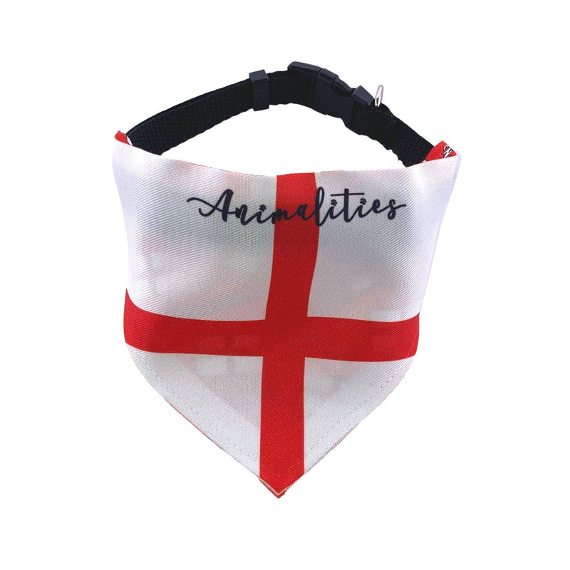 England Flag Double Sided Slip-On Pet Bandana for Dogs, Cats and Rabbits England Flag M - PawsPlanet Australia