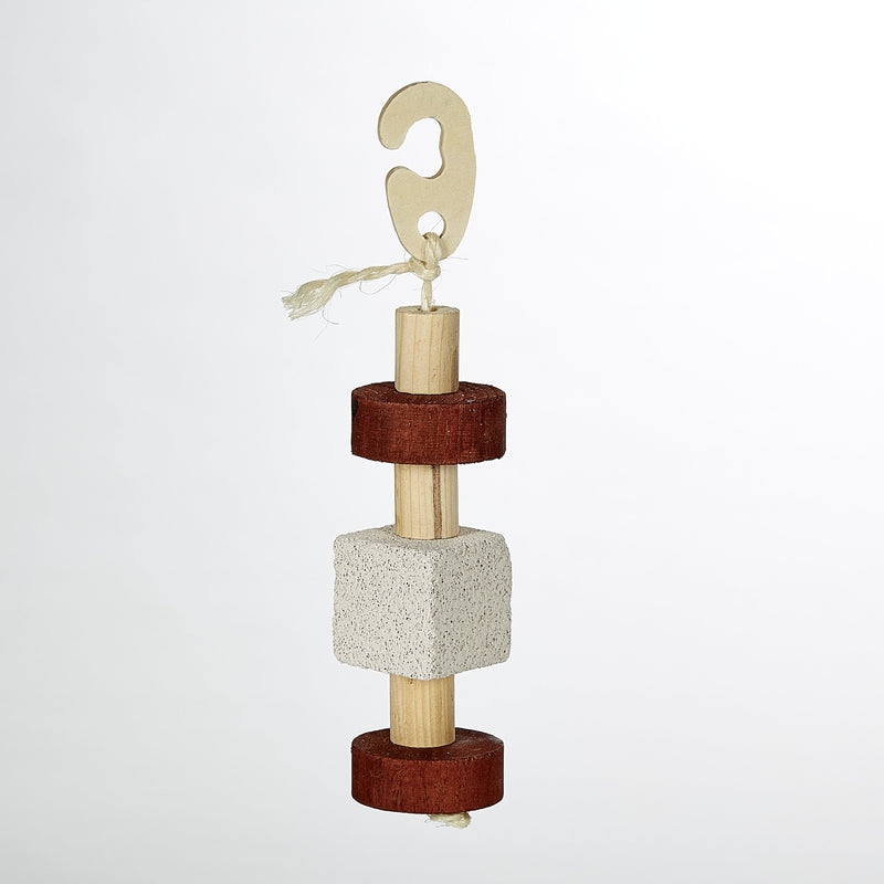 [Australia] - Kaytee Natural Lava n Wood Hanging Toy for Small Animals 