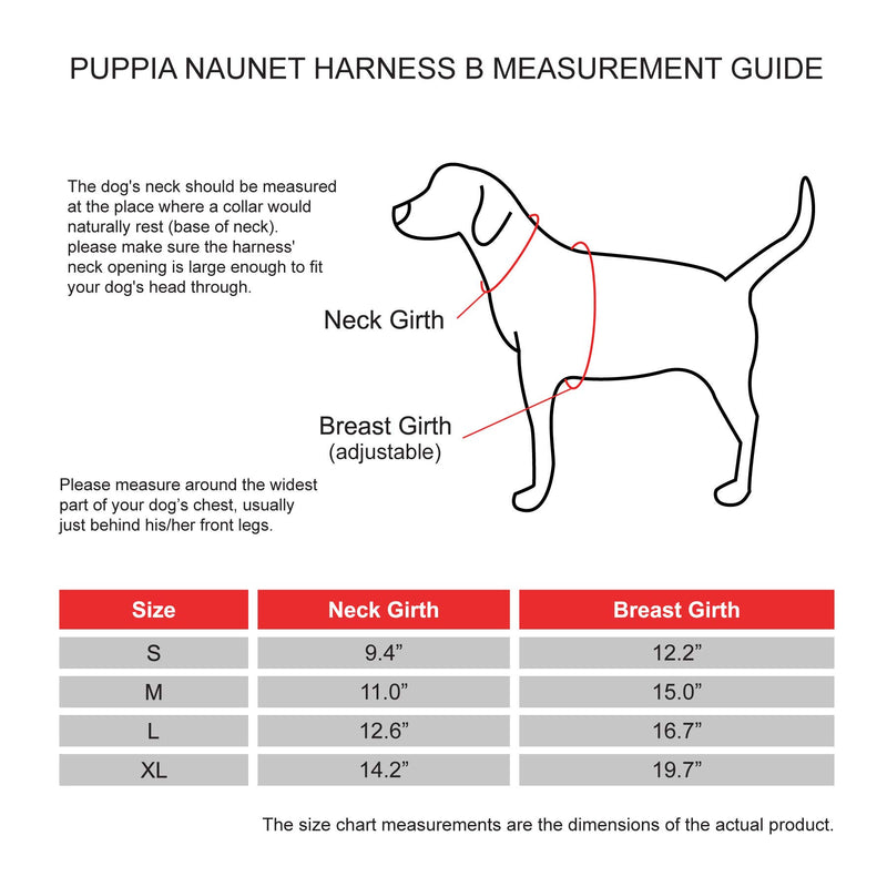 [Australia] - Puppia Naunet Vest Harness B Pink X-Large Puppia NAUNET HARNESS B 