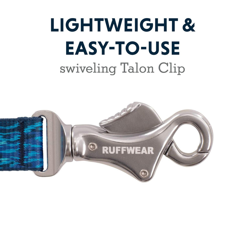 Ruffwear, Flat Out Leash, Oceanic Distortion Ocean Distortion - PawsPlanet Australia