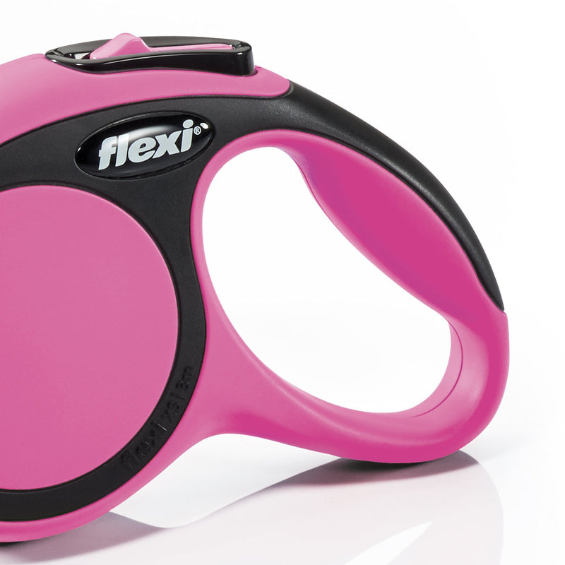 [Australia] - FLEXI Comfort Retractable Dog Leash in Pink, 10' Extra Small, 10 ft 