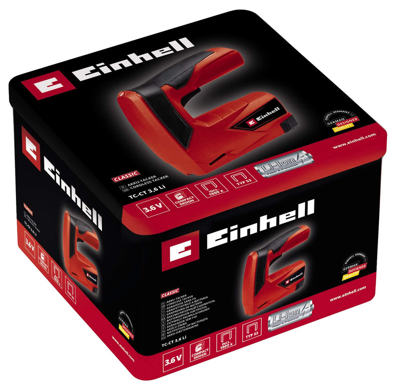 Einhell electric tacker cordless tacker TC-CT 3.6 Li tacker - PawsPlanet Australia