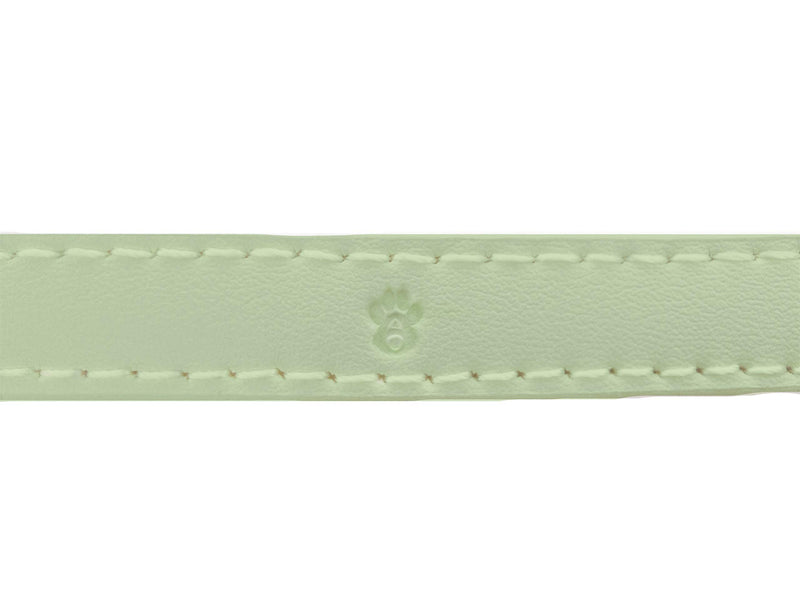 Animal Outfitters UK Purrfect Pastel Collection Faux Leather | Breakaway | Adjustable | Cat Collar | Kitten Collar (Mint Silver Bell) Cat collar with bell | Quick Release | Green Mint - PawsPlanet Australia