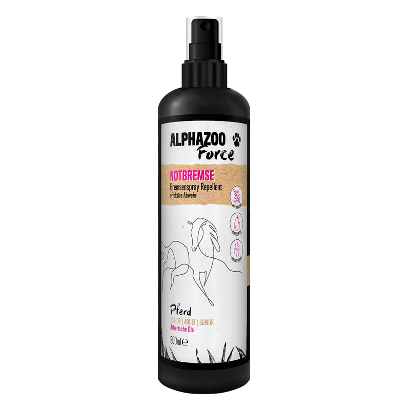 alphazoo NotBremse I horseflies and fly spray for horses 500ml I horsefly ex immediate protection with long-term effect I insect spray against flies, mosquitoes and horseflies - PawsPlanet Australia