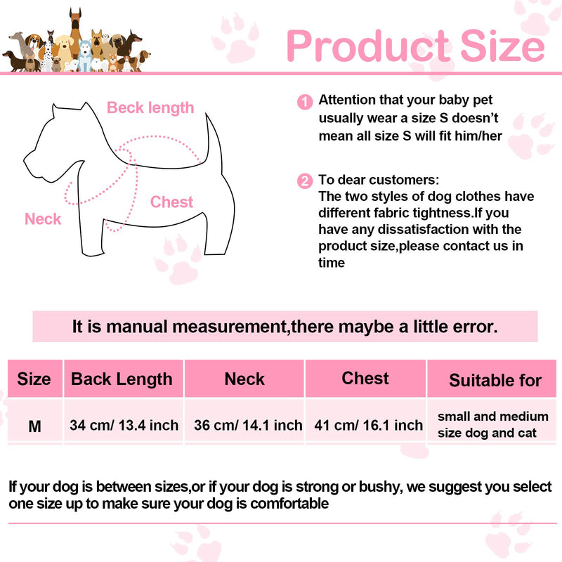 2 Pieces Cute Flower Girl Dog Dress Pet Clothes with Elegant Bowknot Pet Apparel for Puppy Dogs and Cats on Wedding Holiday Summer Party - PawsPlanet Australia