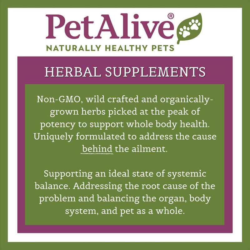 PetAlive Eye-Heal - Natural Herbal Formula Promotes Eye Health in Cats and Dogs - Soothes and Cleanses The Eyes - Supports Removal of Debris - Applies Easily with Cotton Swab - 59 mL - PawsPlanet Australia