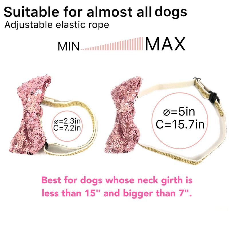 Dog Birthday Girl-Crown Dog Birthday Hat-with 0-9 Figures Charms Grooming Accessories Pack of 1-Pink Adjustable Bow-Great Dog Birthday Outfit and Decoration Set. - PawsPlanet Australia