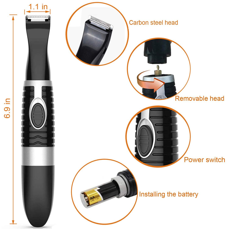 Dog Clippers, Cordless Cat and Small Dogs Clipper, Low Noise Electric Pet Trimmer, Dog Grooming Clippers for Trimming The Hair Around Paws, Eyes, Ears, Face, Rump … Black - PawsPlanet Australia