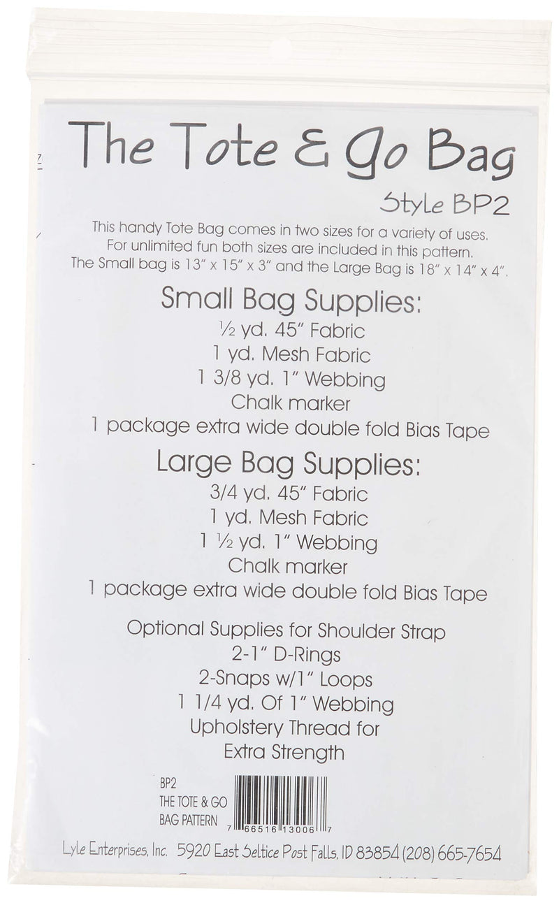 [Australia] - Lyle Enterprises Tote & Go Bag 