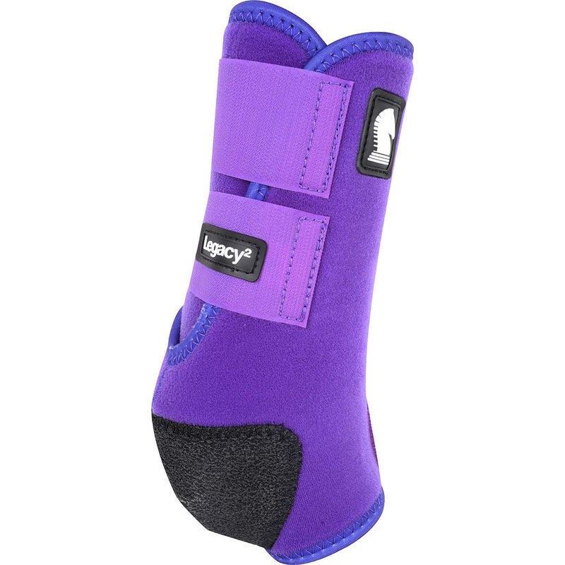 [Australia] - Classic Rope Company Legacy2 Front Protective Boots 2 Pack Purple M 