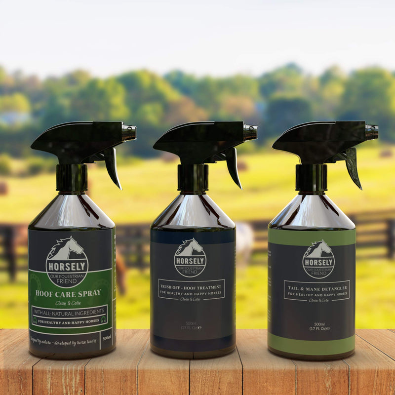 Tail and Mane Detangler by Horsely I 500 ml I Horse Shine Spray I Soothing Lotion with Conditioning Properties I Alternative to Horse Body Spray and Dry Shampoo I All Natural Ingredients - PawsPlanet Australia