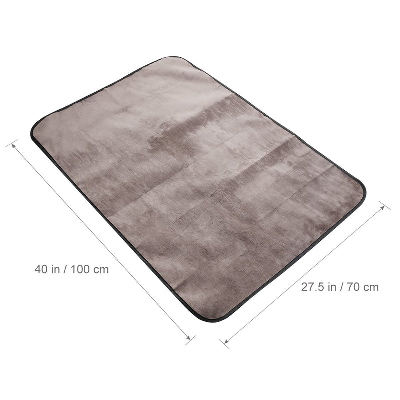 [Australia] - UEETEK Pet Dog Blanket, Waterproof Pet Mat for Dog Cat Indoor Outdoor Lawn Use, with Shoulder Bag, 100cm x 70cm 