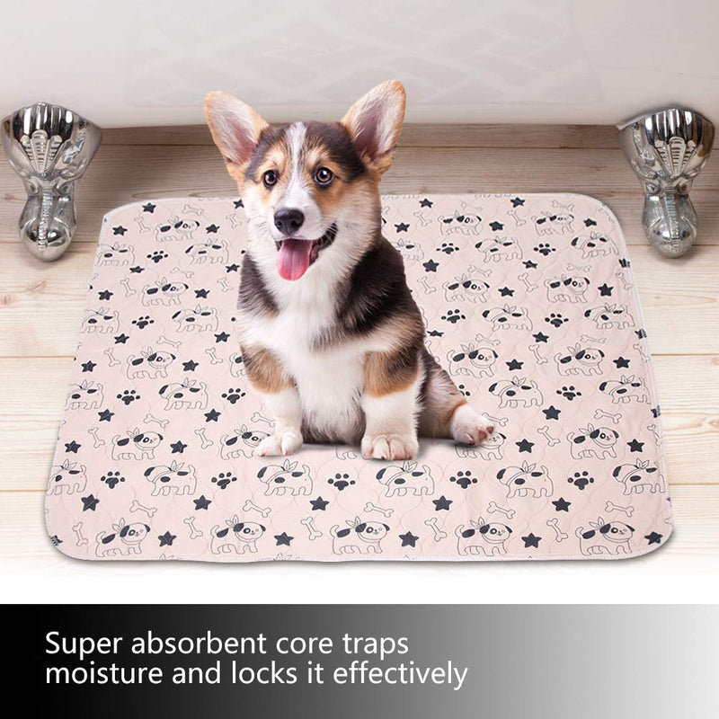 Puppy Pads Washable, 80 * 90cm Dog Training Pads Reusable Mats for Dogs, Quick Absorbing Puppy Pads for Dogs, Cats, Guinea Pigs 80 × 90 cm - PawsPlanet Australia