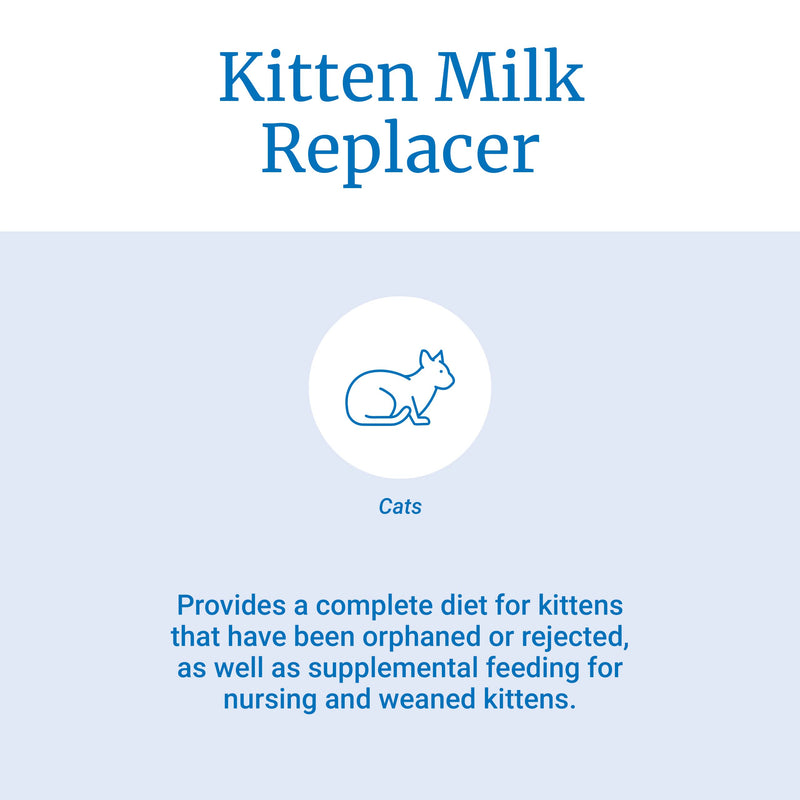 PetAg KMR Kitten Milk Replacer Powder 12 oz and 2 Pack Pet Nursing Kit - Bundle - PawsPlanet Australia