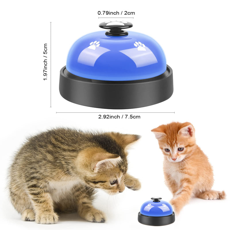 VIMOV Pet Training Bells, Set of 2 Dog Bells for Potty Training and Communication Device Blue - PawsPlanet Australia