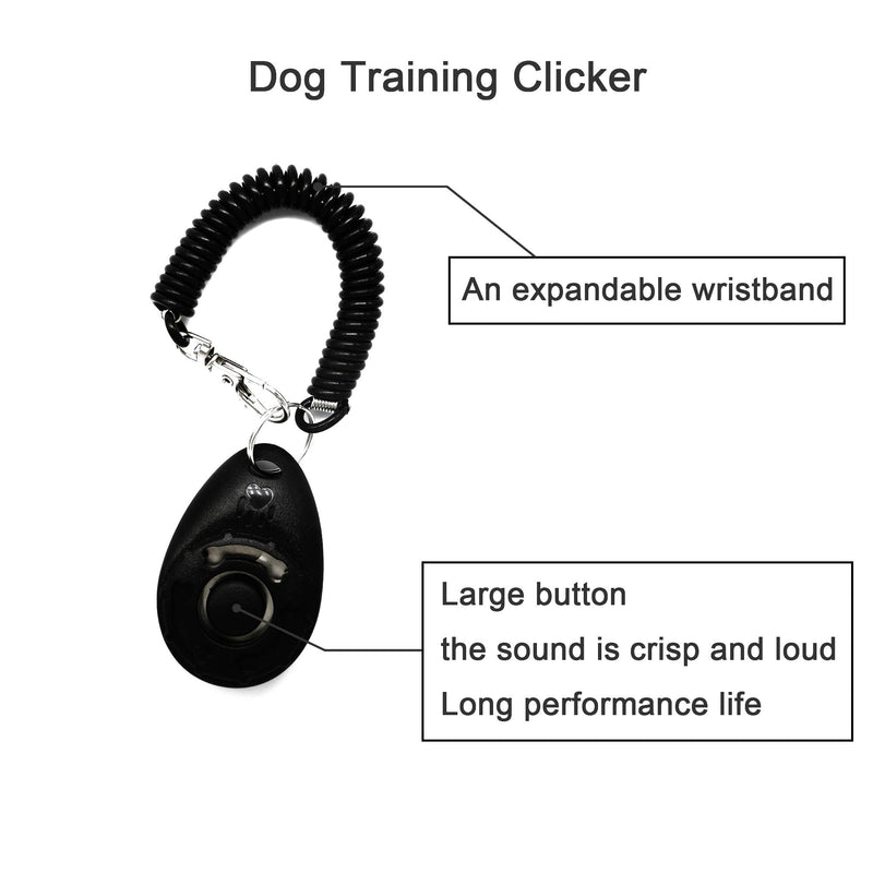 Kazma 5 in 1 Upgraded Dog Training Kit Upgraded Dog DoorBell Adjustable Dog Whistle Dog Clicker Dog Waste Bags Dispenser for Door Knob/Potty Training/Go Outside-Dog Bells/Dog Train - PawsPlanet Australia