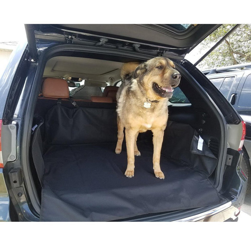 HONCENMAX Dog Cargo Liner Cover - Waterproof/Scratch Proof/Nonslip Padded Pet Seat Cover Bed Floor Mat - Universal for Car/SUV/Truck/Jeeps/Vans - Black Black A - PawsPlanet Australia