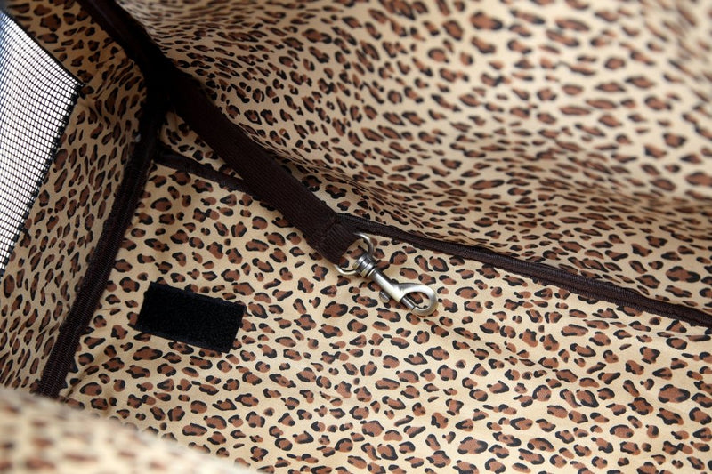 [Australia] - Kenox Fashion Dog Cat Pet Carrier Bags Travel Mesh Tote Handbag Stripe 