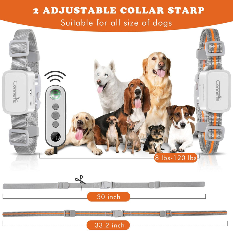 Citronella Dog Bark Collar with Remote, Spray Dog Training Collar with 1 Can Citronella Spray Refill, Humane Dog Citronella Barking Collars, Safer Anti Barking Control Collar for Dogs 1 Collar - PawsPlanet Australia