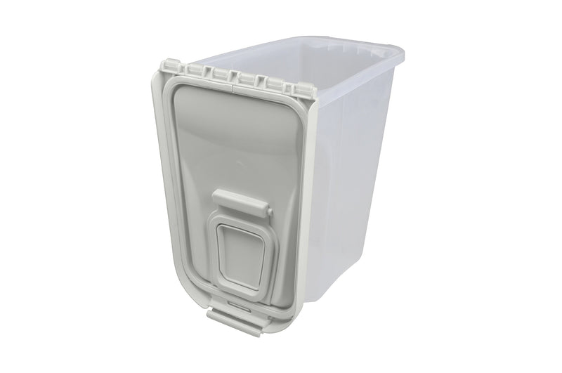 Van Ness 4-Pound Food Dispenser with Fresh-Tite Seal, White , Large (FD4) - PawsPlanet Australia