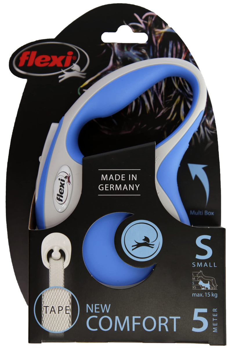 FLEXI New Comfort Strap tape Blue small - PawsPlanet Australia
