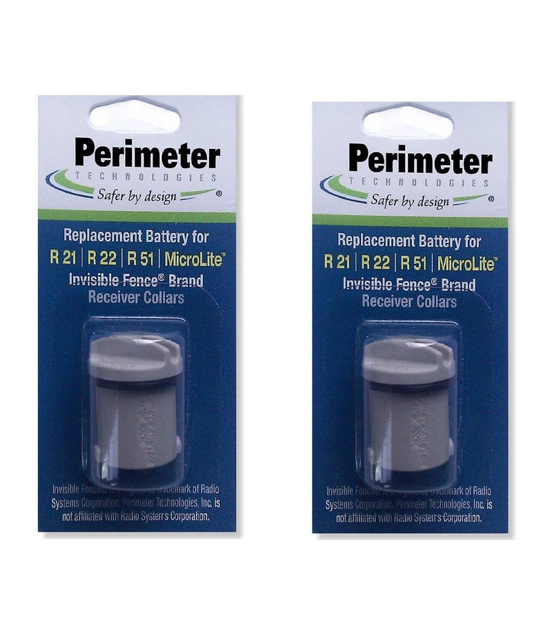 [Australia] - Invisible Fence Compatible R21, R51 and Microlite Dog Collar Battery 2PK by Pet Stop 