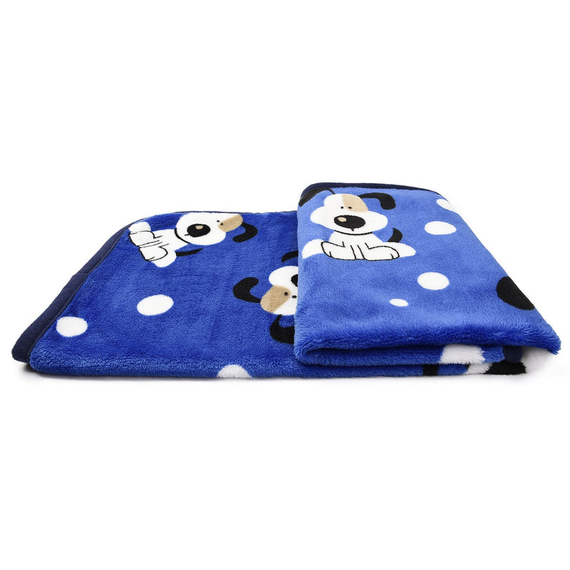 [Australia] - KIWITATA kiwitatá Super Soft Puppy Dog Cat Blanket Premium Flannel Dog Kitten Sleep Bed Cover Mat for Dog Beds/Crate/Kennels (Large,41×30 inch) 