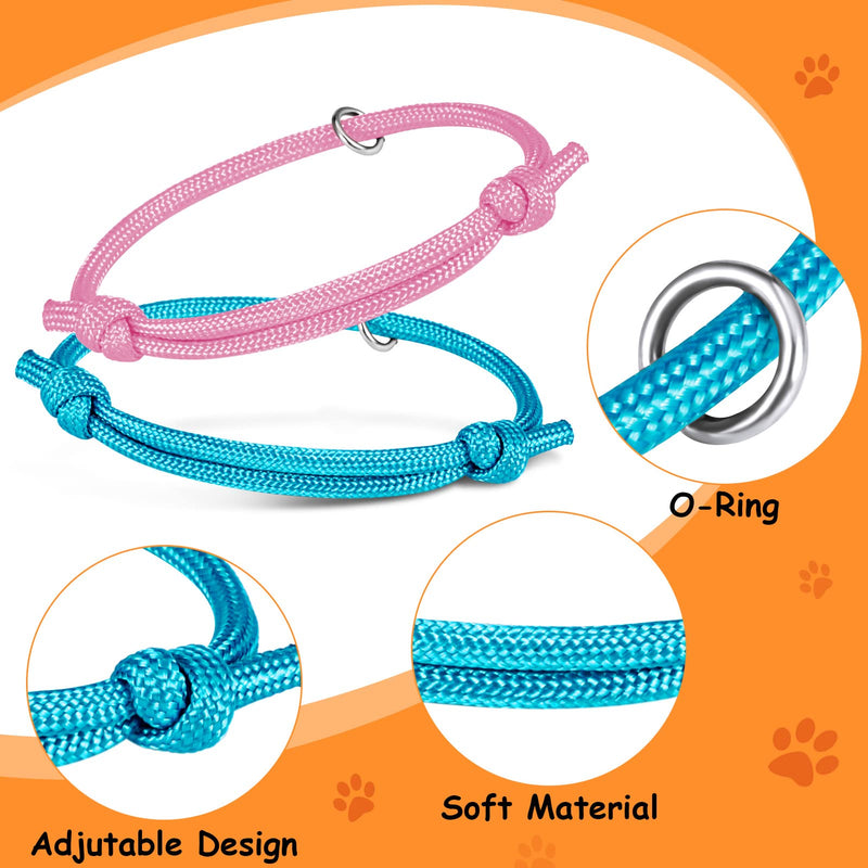 tonyg-p 12pcs Puppy ID Collars Whelping Collars Adjustable Puppy ID Bands Identification Puppy Collar for Dog Kitten Newborn Pet,Multi Coloured (S,12-20CM) S,12-20CM - PawsPlanet Australia