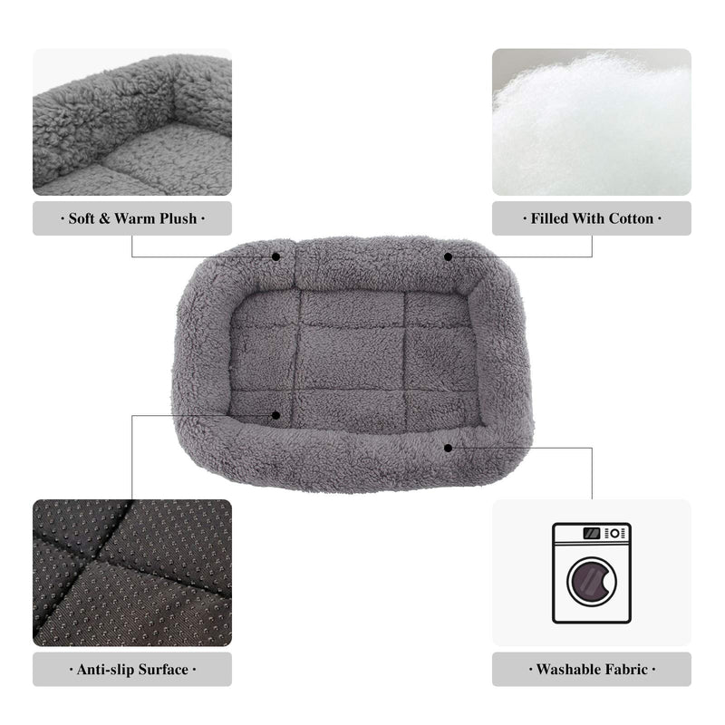 lesypet Cat Bed Mat Small Dog Mat for Crate Rabbit Bed Washable Mat Medium - PawsPlanet Australia