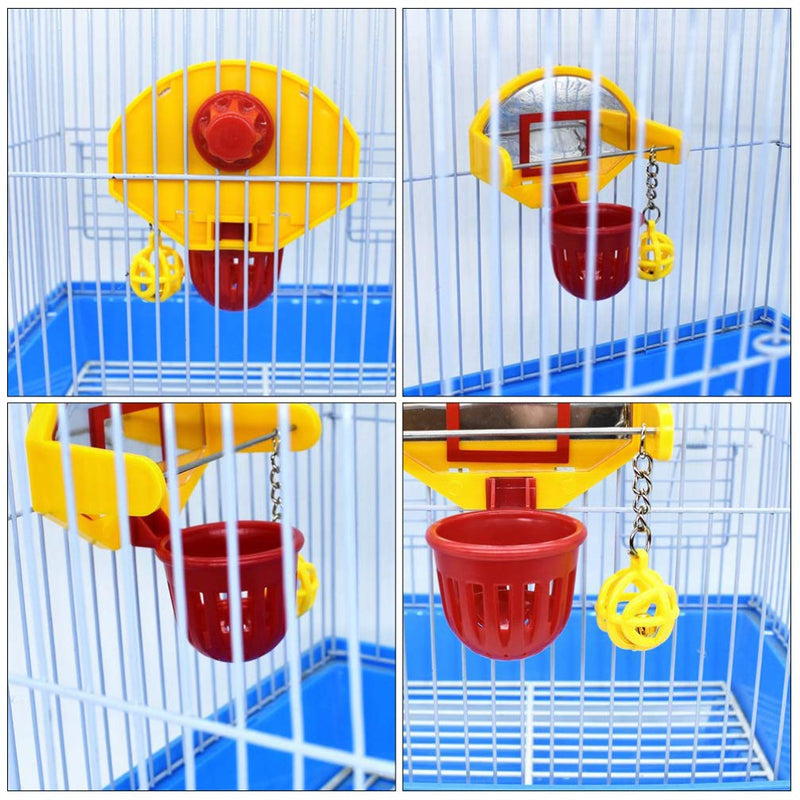 Balacoo Bird Training Toys Parrot Basketball Toy Hanging Bird Toys For Bird Parrot Cage Intelligence Training Toy - PawsPlanet Australia