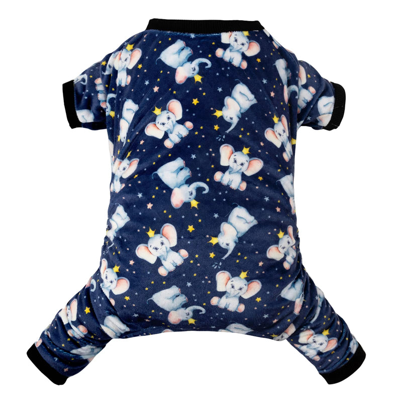 CuteBone Dog Pjs Onesies Pet Clothes Jumpsuit Cat Apparel Soft Puppy Pajamas X-Small Elephant - PawsPlanet Australia