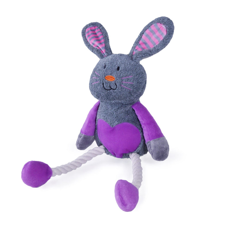 Rosewood Ruby Rabbit Dog Toy, multi-colour - PawsPlanet Australia