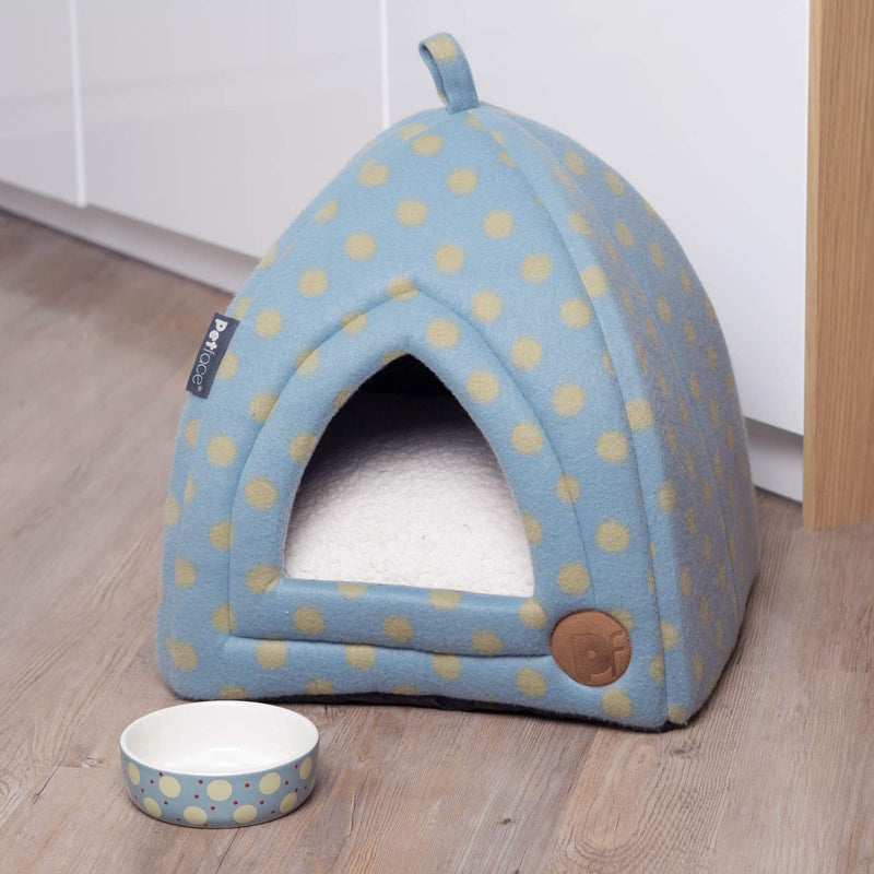 Petface Marine Spot Igloo Cat Bed - PawsPlanet Australia