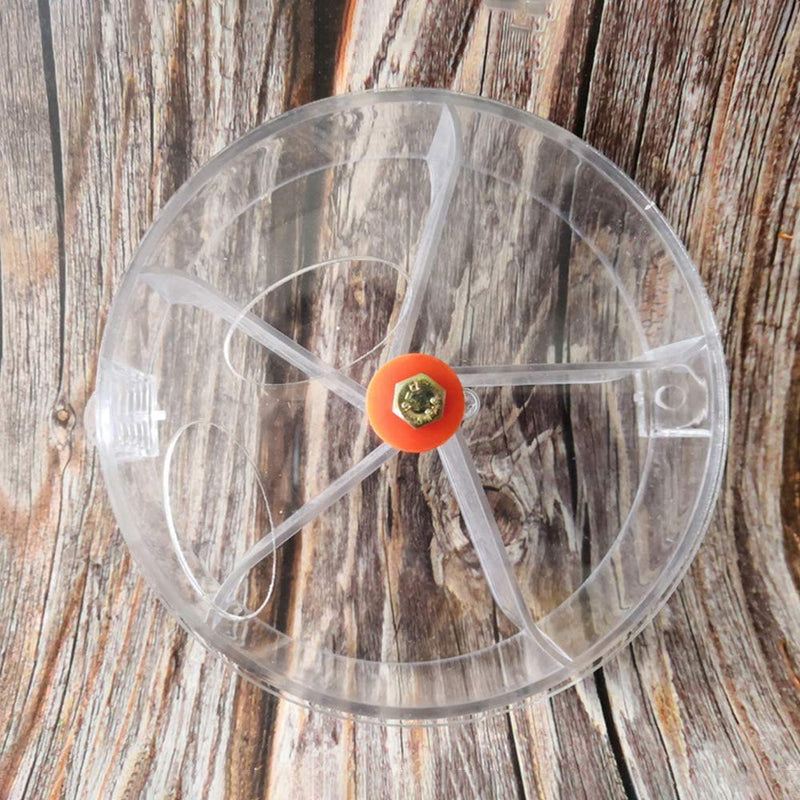 Bird Foraging Toy, Parrot Foraging Wheel, Bird Puzzle Feeder, Intelligence Growth Cage Toys, Parrot Food Feeder, for Parrot Budgie Parakeet Cockatiel Conure - PawsPlanet Australia