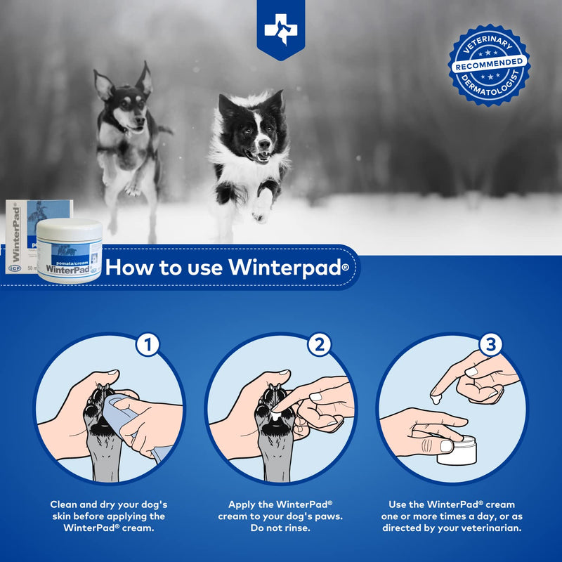 Dog Paw Balm - WinterPad Cream for Sensitive Paws - Protects the Pads of Dog Paws - Helps Relieve Itching & Symptoms of Other Skin Conditions - PawsPlanet Australia