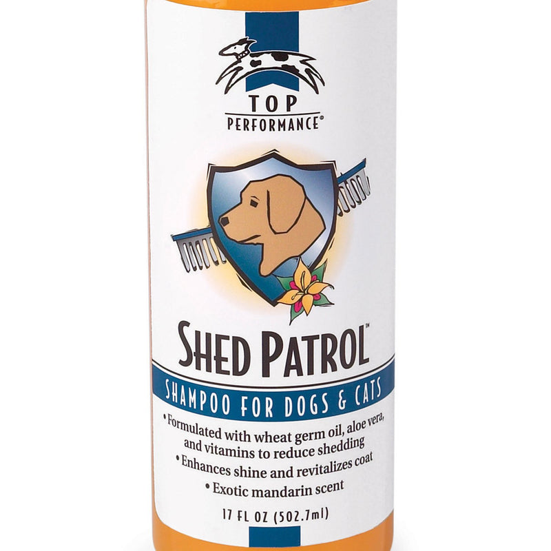 Top Performance Shed Patrol De-Shedding Dog and Cat Shampoo, 17-Ounce 17 Fl Oz (Pack of 1) - PawsPlanet Australia