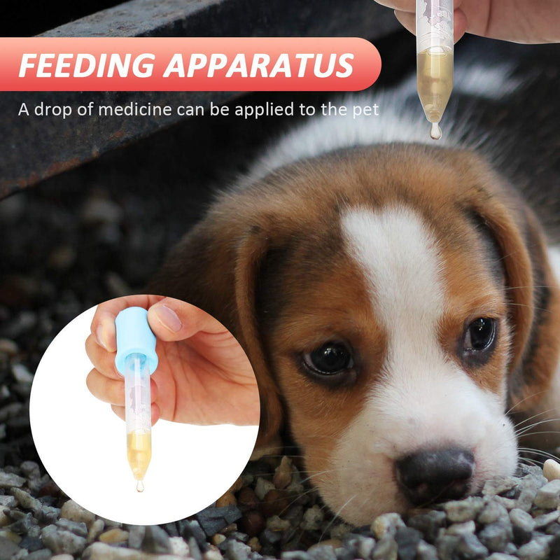 onebarleycorn - Pet Dog Cat Pill Gun,Cat Pill Popper Dog Pill Pusher Cat Feeding Syringe Capsule Tablet Soft Tip Piller Device Teat Nipple Feeder for Dogs cats - PawsPlanet Australia