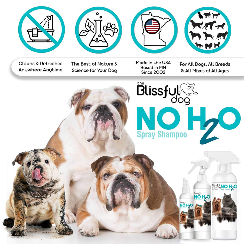 [Australia] - The Blissful Dog NOH2O-16OZ No H2O Waterless Shampoo, 16 oz. 16-Ounce 