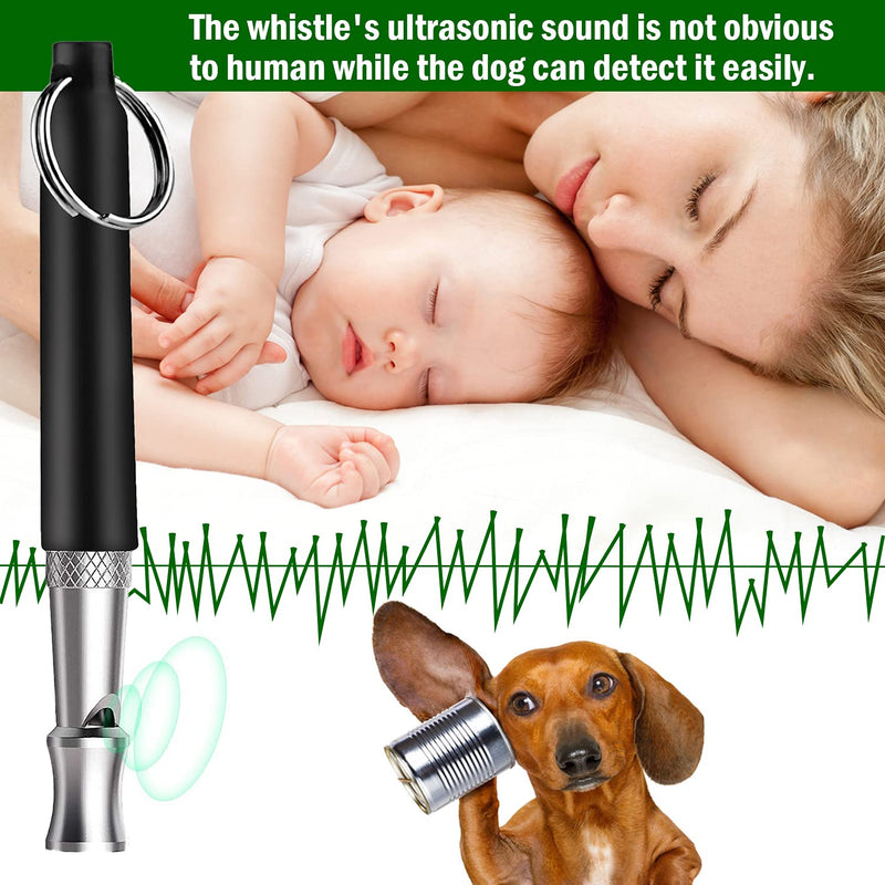 Tofoalife Professional Dog Whistles to Stop Barking, Trasonic Silent Dog Whistle Adjustable Frequencies, Effective Way of Training, Whistle Dog Whistle for Recall Training - PawsPlanet Australia