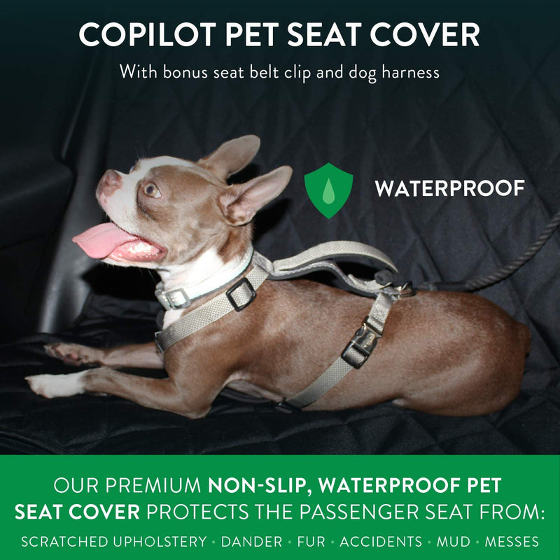 [Australia] - Plush Paws Products Copilot Pet Seat Cover Tan Basic 