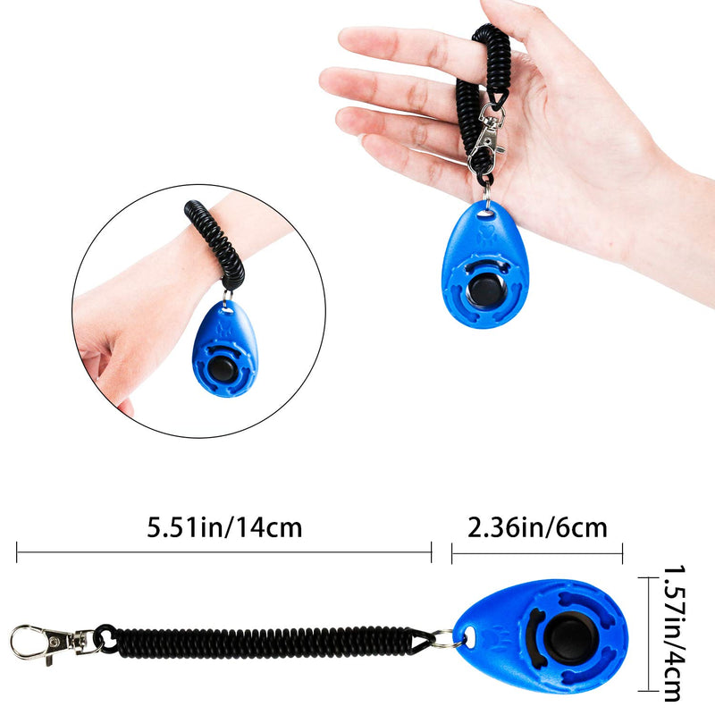 [Australia] - FNAF Craft Pet Training Clicker with Wrist Strap Dog Training Clicker Set Clicker Training Tools for Dog, Cat, Bird, Horse, etc 4 color 